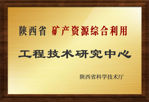 陕西省矿产资源综合利用工程技术研究中心